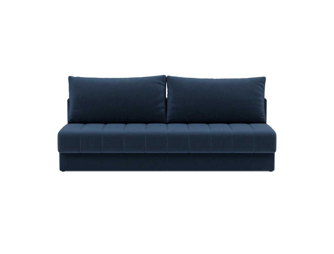 Canapea extensibila, Akello, 140x200 cm, tesatura la alegere #material_414-esina-indigo-blue