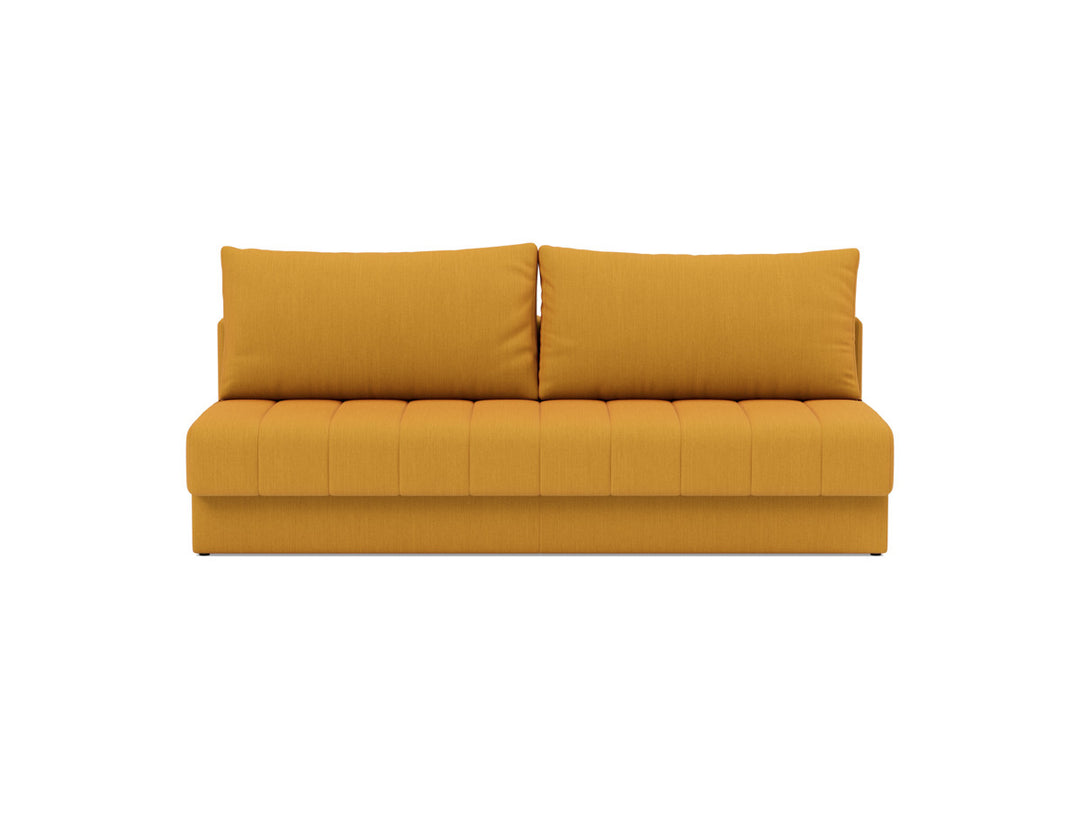 Canapea extensibila, Akello, 140x200 cm, tesatura la alegere #material_507-elegance-burned-curry
