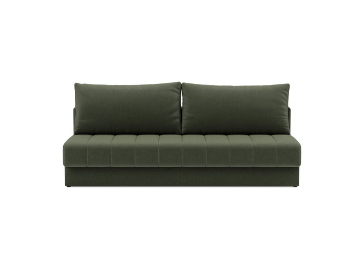 Canapea extensibila, Akello, 140x200 cm, tesatura la alegere #material_413-esina-olive-green