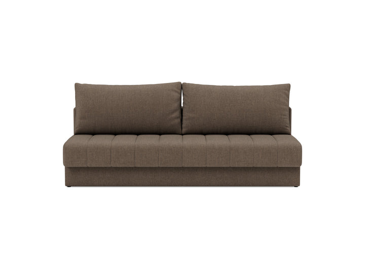 Canapea extensibila, Akello, 140x200 cm, tesatura la alegere #material_411-esina-cedar-brown