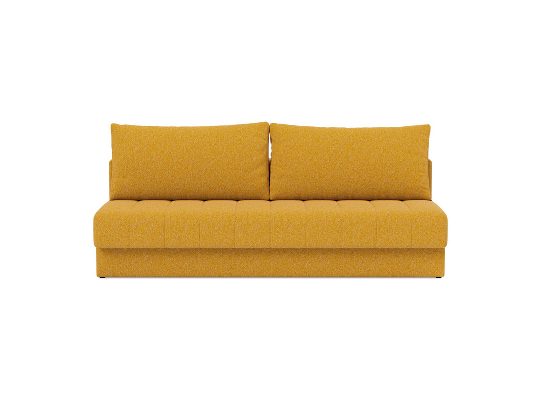 Canapea extensibila, Akello, 140x200 cm, tesatura la alegere #material_536-boucl-ochre