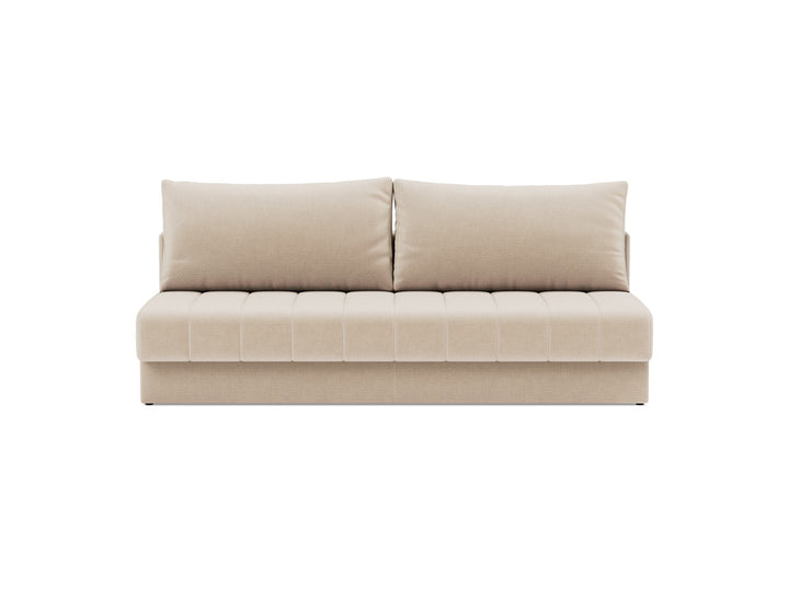 Canapea extensibila, Akello, 140x200 cm, tesatura la alegere #material_410-esina-almond