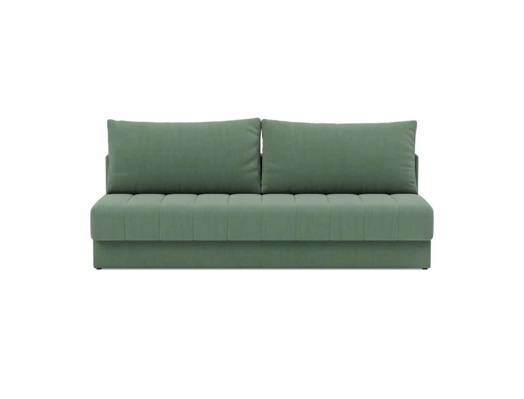 Canapea extensibila, Akello, 140x200 cm, tesatura la alegere #material_518-elegance-green