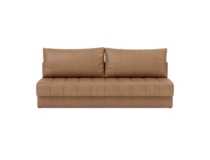 Canapea extensibila, Akello, 140x200 cm, tesatura la alegere #material_551-faunal-brown