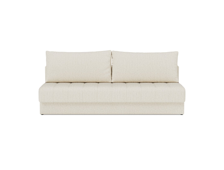 Canapea extensibila, Akello, 140x200 cm, tesatura la alegere #material_531-boucl-off-white