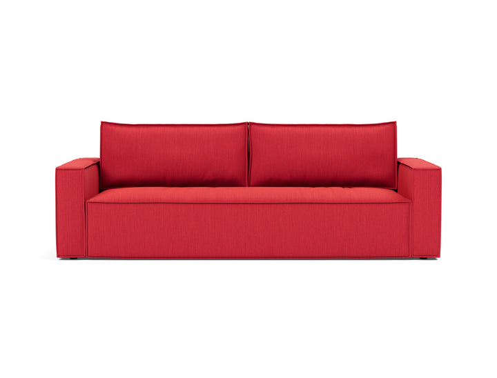 Canapea extensibila Newilla 145x200 cm, tesatura la alegere #material_511-elegance-red