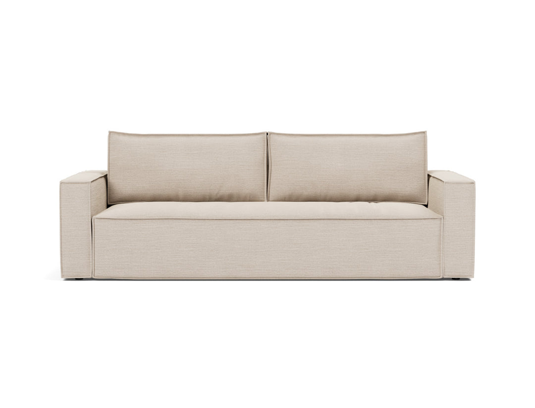 Canapea extensibila Newilla 145x200 cm, tesatura la alegere #material_612-blida-sand-grey