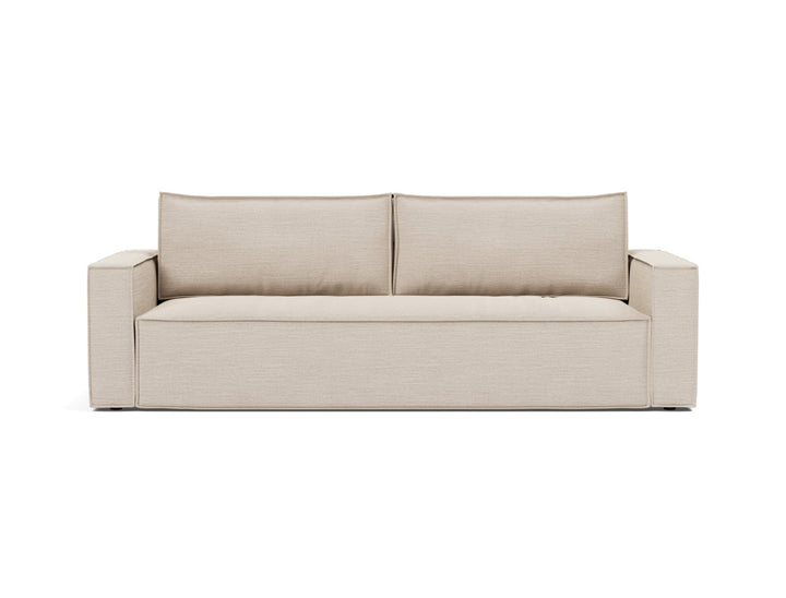 Canapea extensibila Newilla 145x200 cm, tesatura la alegere #material_612-blida-sand-grey