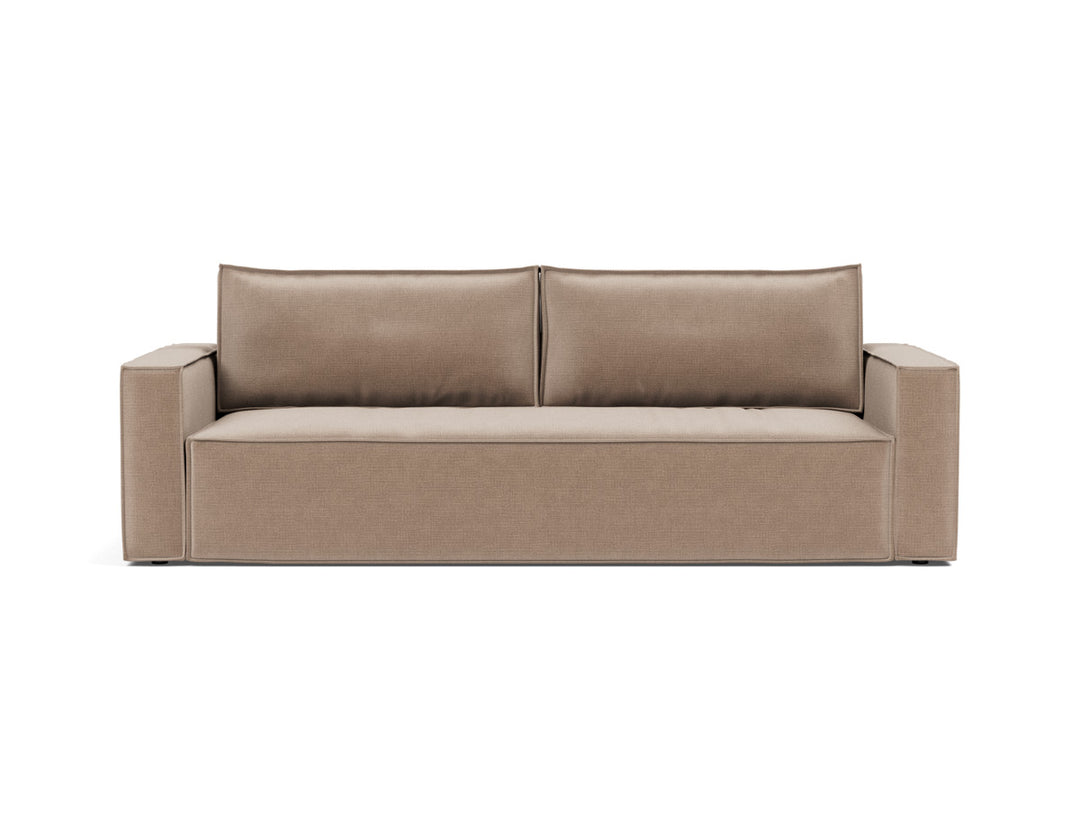 Canapea extensibila Newilla 145x200 cm, tesatura la alegere #material_417-esina-mocha