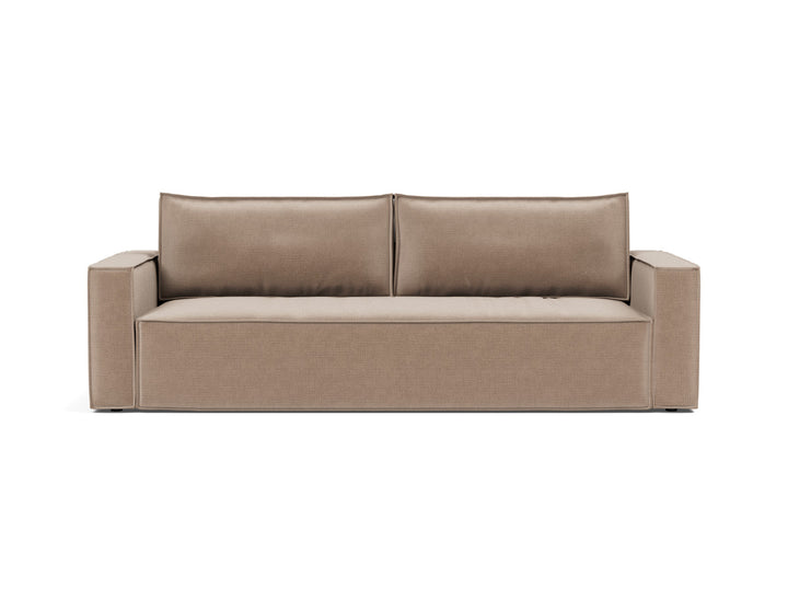 Canapea extensibila Newilla 145x200 cm, tesatura la alegere #material_417-esina-mocha