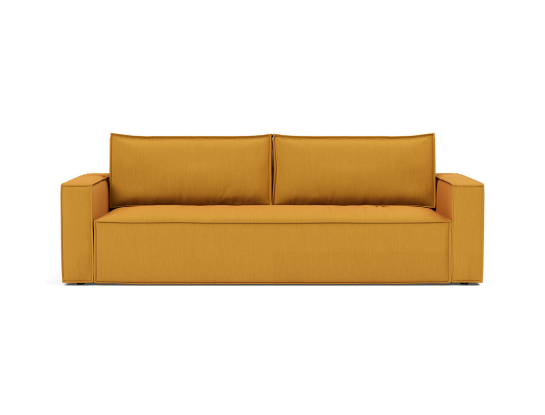 Canapea extensibila Newilla 145x200 cm, tesatura la alegere #material_507-elegance-burned-curry