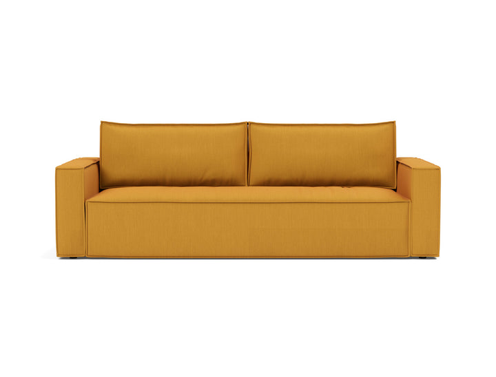 Canapea extensibila Newilla 145x200 cm, tesatura la alegere #material_507-elegance-burned-curry