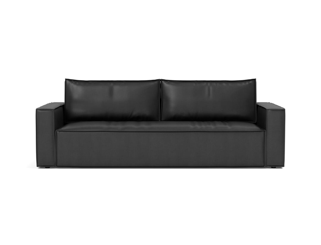 Canapea extensibila Newilla 145x200 cm, tesatura la alegere #material_550-faunal-black