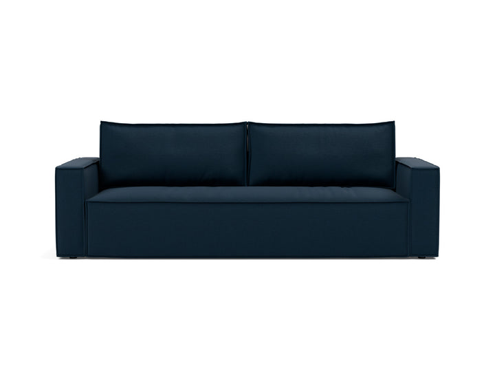 Canapea extensibila Newilla 145x200 cm, tesatura la alegere #material_528-mixed-dance-blue