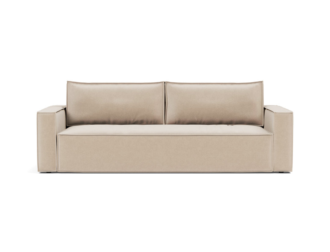 Canapea extensibila Newilla 145x200 cm, tesatura la alegere #material_410-esina-almond