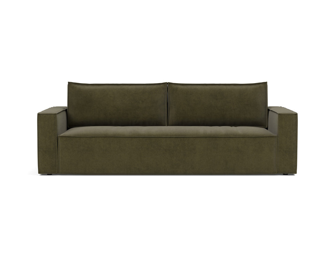 Canapea extensibila Newilla 145x200 cm, tesatura la alegere #material_316-cordufine-pine-green