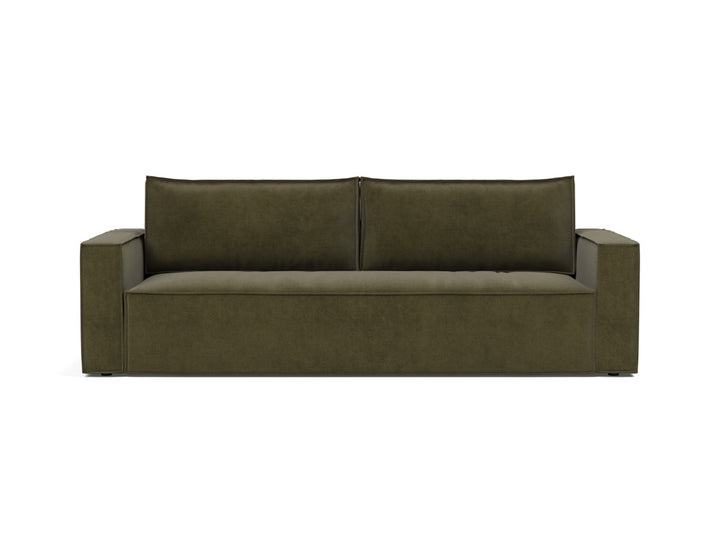 Canapea extensibila Newilla 145x200 cm, tesatura la alegere #material_316-cordufine-pine-green