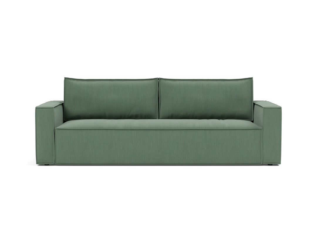 Canapea extensibila Newilla 145x200 cm, tesatura la alegere #material_518-elegance-green
