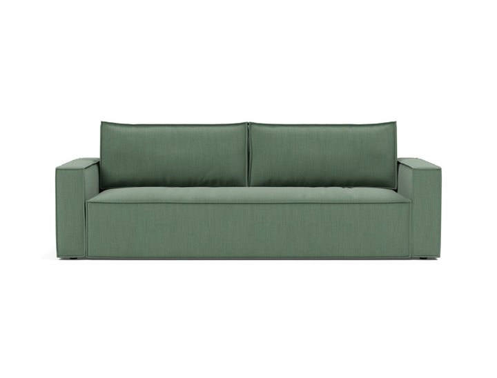 Canapea extensibila Newilla 145x200 cm, tesatura la alegere #material_518-elegance-green