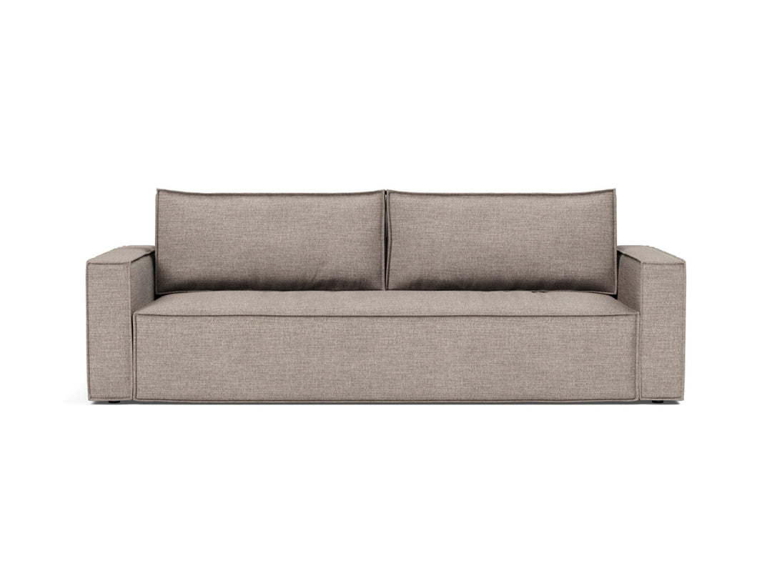 Canapea extensibila Newilla 145x200 cm, tesatura la alegere #material_472-yuveno-warm-grey
