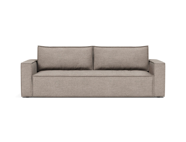 Canapea extensibila Newilla 145x200 cm, tesatura la alegere #material_472-yuveno-warm-grey
