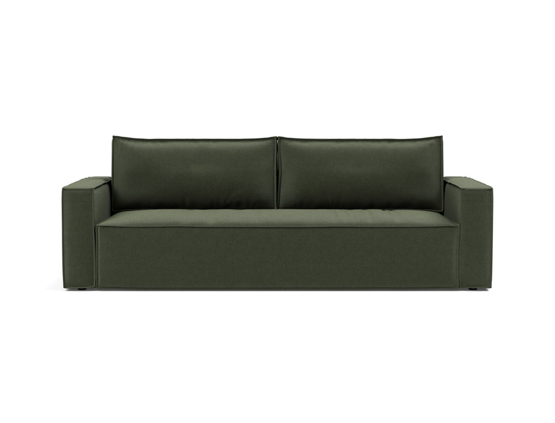 Canapea extensibila Newilla 145x200 cm, tesatura la alegere #material_413-esina-olive-green