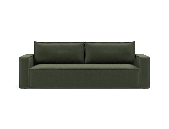 Canapea extensibila Newilla 145x200 cm, tesatura la alegere #material_413-esina-olive-green