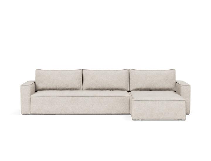 Canapea extensibila cu sezlong, Newilla, 145x300 cm, tesatura la alegere #material_470-yuveno-natural