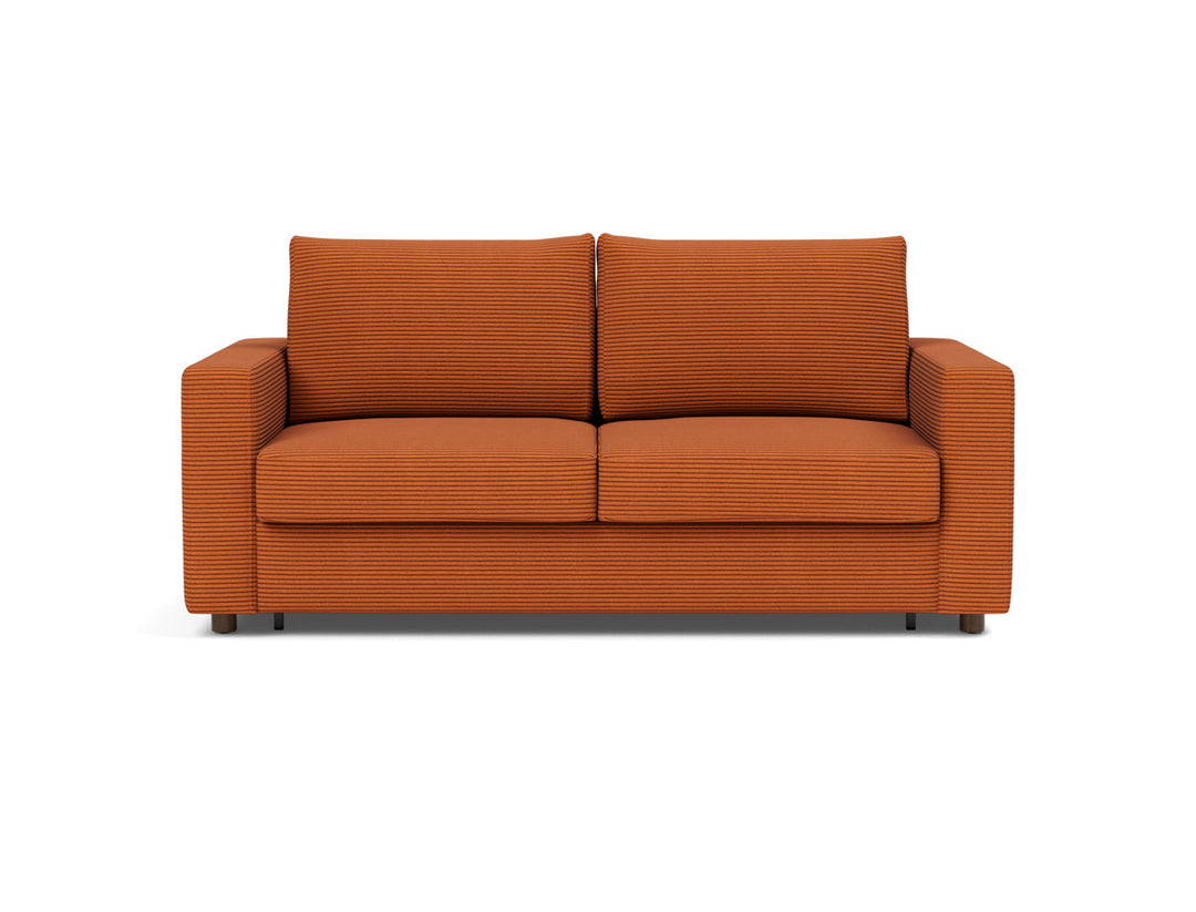 Canapea extensibila Neah 160, tesatura la alegere #material_595-corduroy-burnt-orange