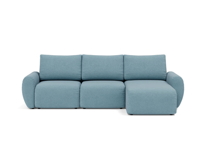 Canapea extensibila cu sezlong Norum cu brate rotunjite 145x240cm, tesatura la alegere #material_525-mixed-dance-light-blue