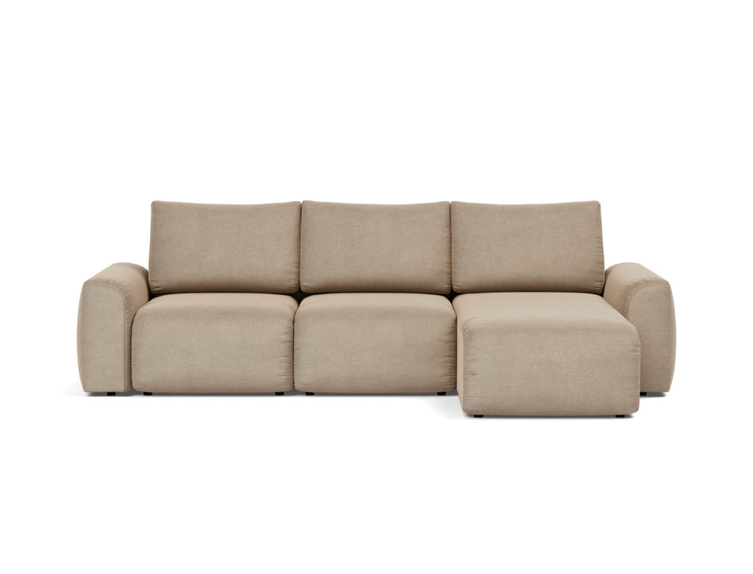 Canapea extensibila cu sezlong Norum cu brate masive 145x240cm, tesatura la alegere #material_587-phobos-mocha
