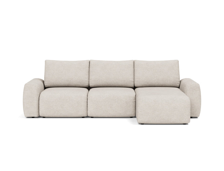 Canapea extensibila cu sezlong Norum cu brate masive 145x240cm, tesatura la alegere #material_470-yuveno-natural