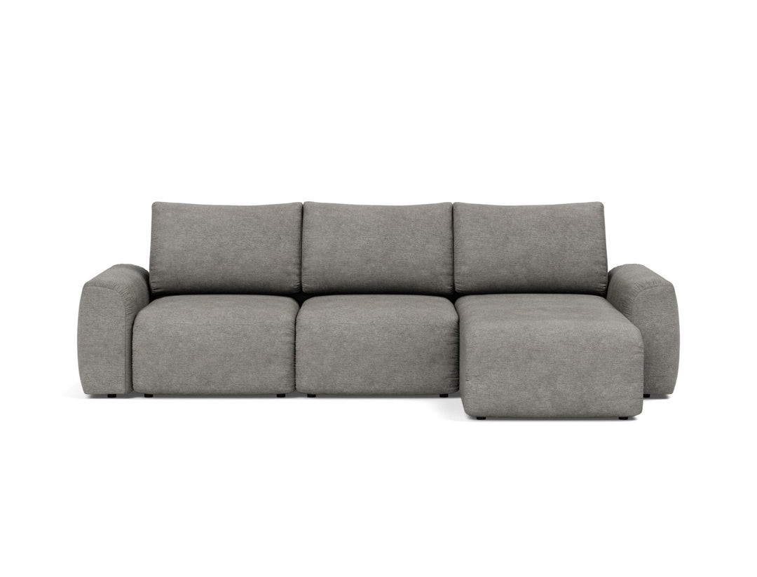 Canapea extensibila cu sezlong Norum cu brate masive 145x240cm, tesatura la alegere #material_282-avella-warm-grey