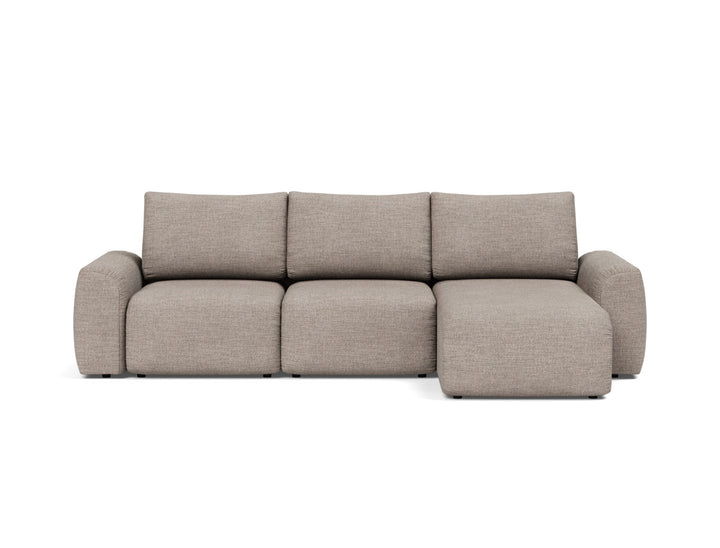 Canapea extensibila cu sezlong Norum cu brate masive 145x240cm, tesatura la alegere #material_472-yuveno-warm-grey
