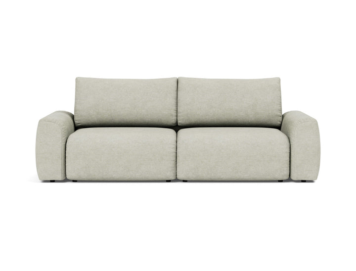 Canapea extensibila Norum cu brate masive 145x200cm, tesatura la alegere #material_280-avella-sand