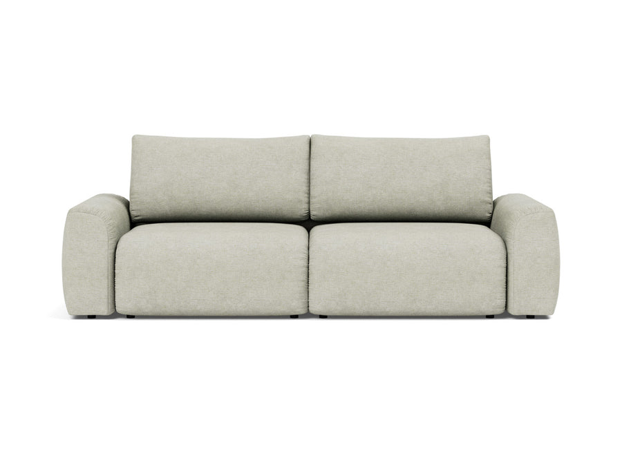 Canapea extensibila Norum cu brate masive 145x200cm, tesatura la alegere #material_280-avella-sand