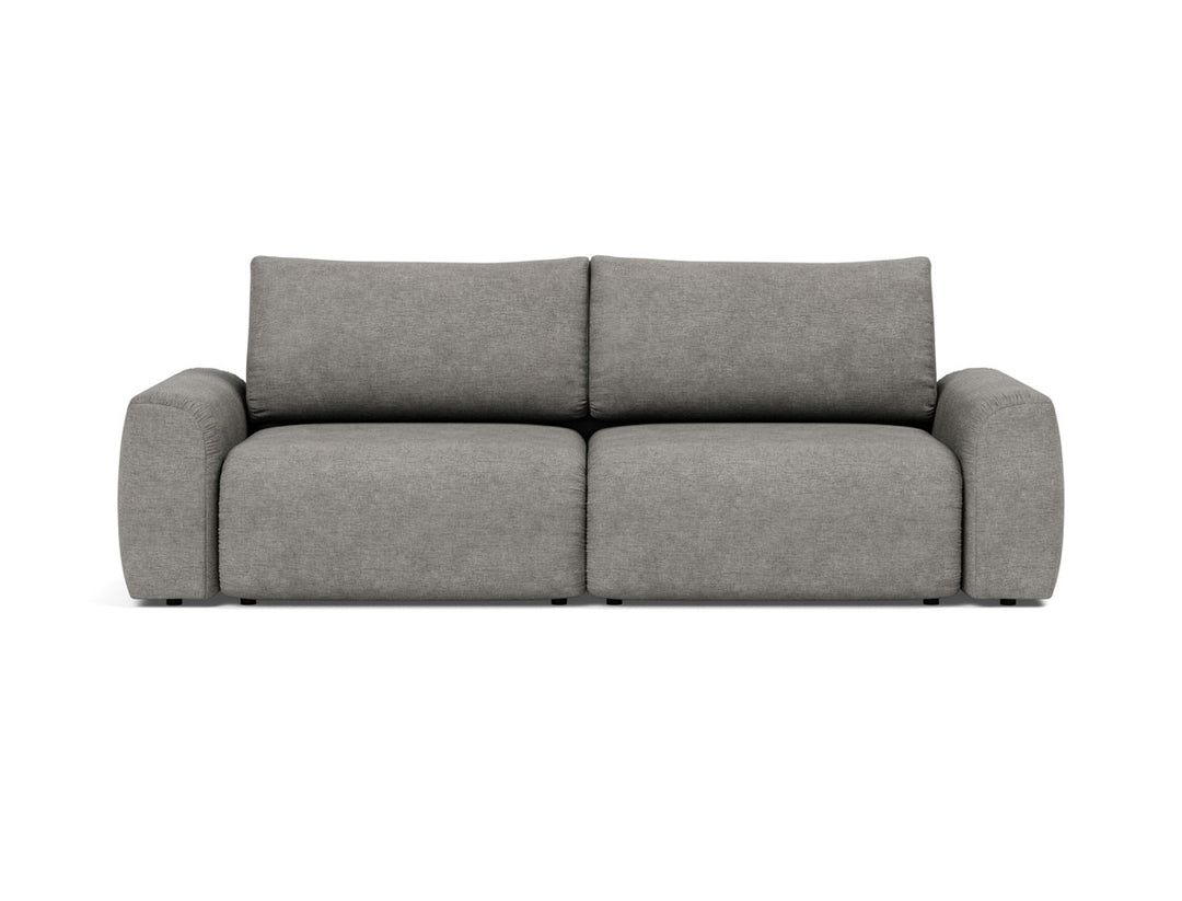 Canapea extensibila Norum cu brate masive 145x200cm, tesatura la alegere #material_282-avella-warm-grey