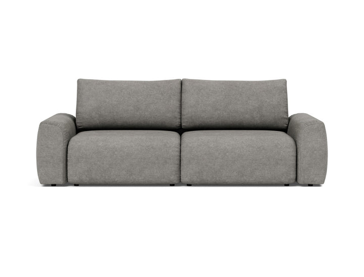 Canapea extensibila Norum cu brate masive 145x200cm, tesatura la alegere #material_282-avella-warm-grey