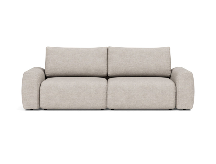 Canapea extensibila Norum cu brate masive 145x200cm, tesatura la alegere #material_471-yuveno-sand