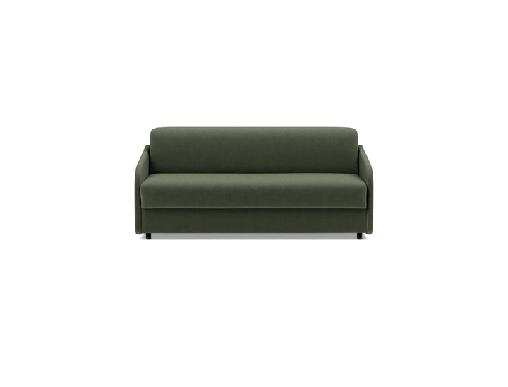 Canapea extensibila Eivor Dual Mattress 140x195cm, tesatura la alegere #material_413-esina-olive-green