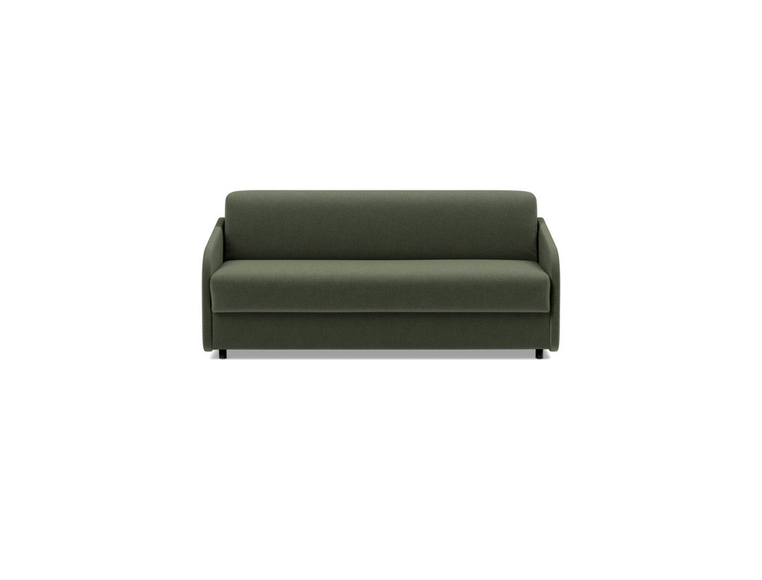 Canapea extensibila Eivor Spring Mattress 140x195cm, tesatura la alegere #material_413-esina-olive-green