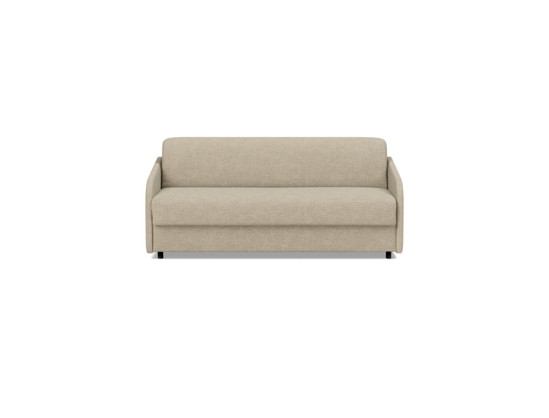 Canapea extensibila Eivor Dual Mattress 140x195cm, tesatura la alegere #material_356-taura-sand