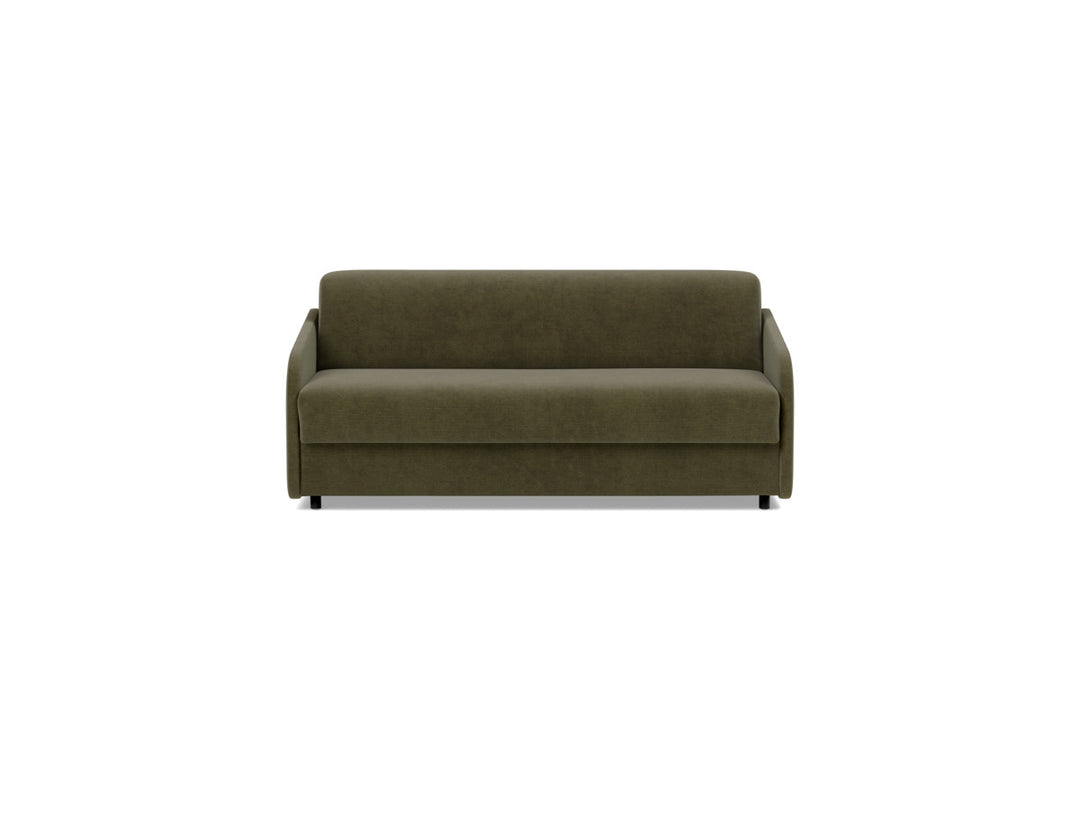 Canapea extensibila Eivor Spring Mattress 140x195cm, tesatura la alegere #material_316-cordufine-pine-green