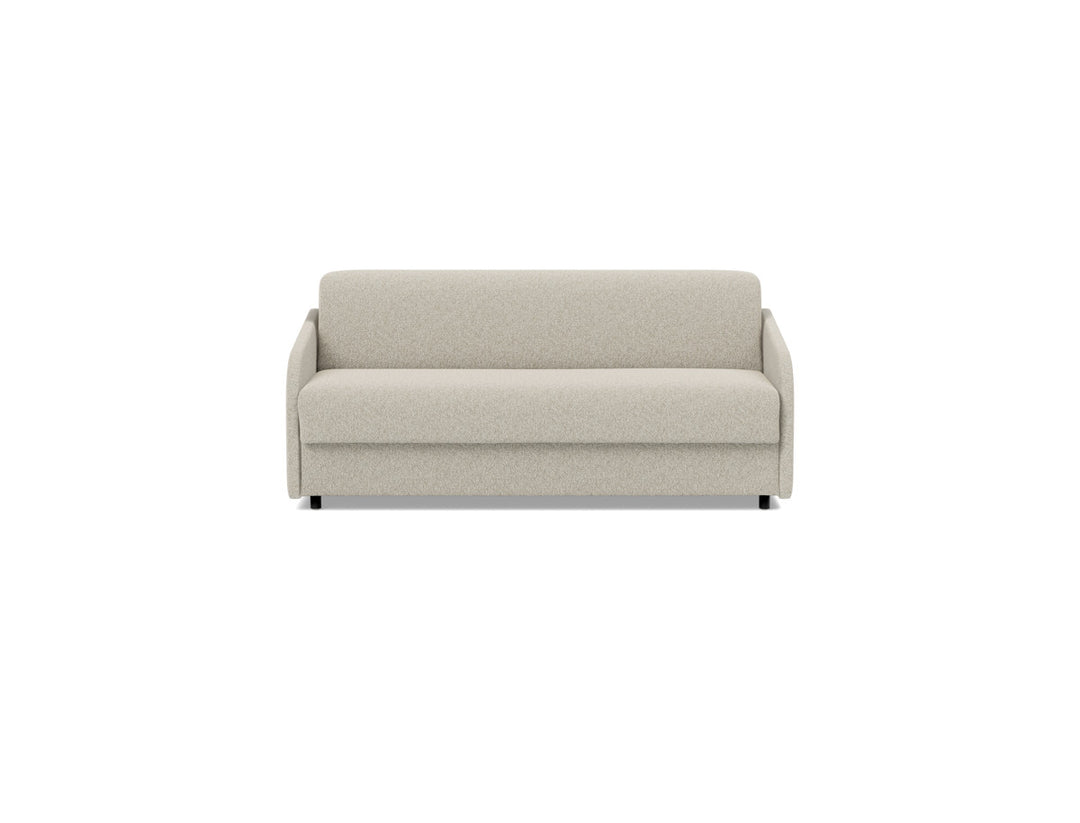 Canapea extensibila Eivor Spring Mattress 140x195cm, tesatura la alegere #material_539-boucl-beige