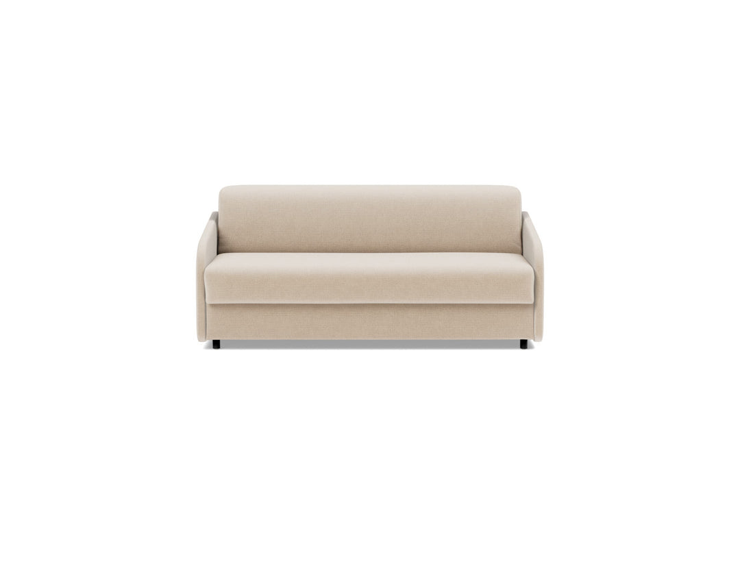 Canapea extensibila Eivor Spring Mattress 140x195cm, tesatura la alegere #material_410-esina-almond