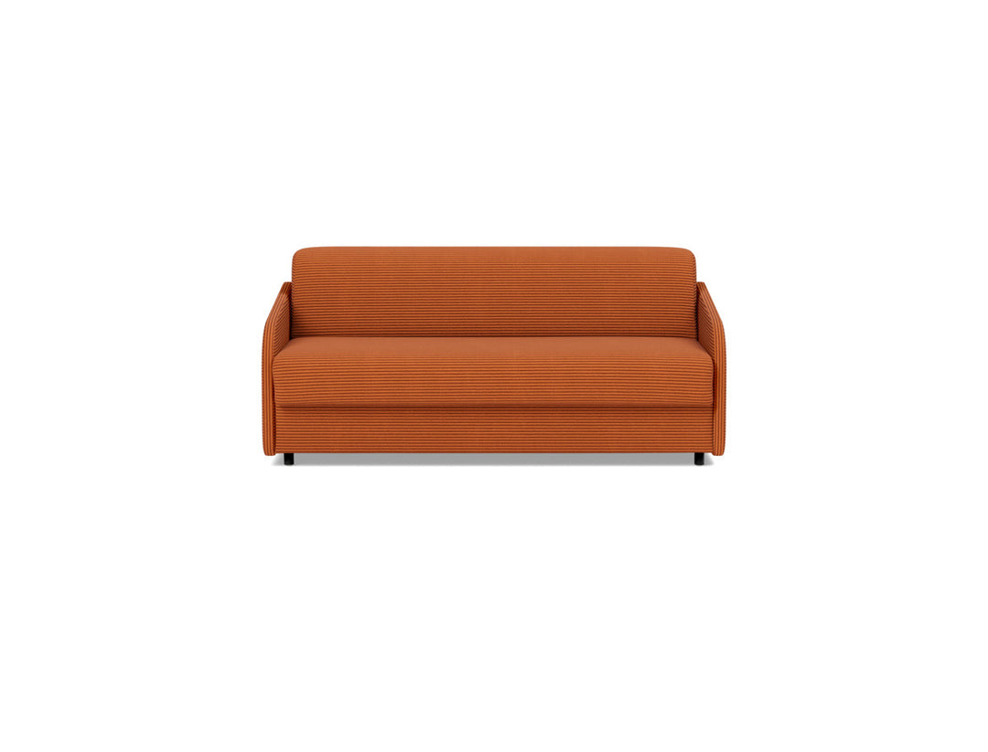 Canapea extensibila Eivor Dual Mattress 140x195cm, tesatura la alegere #material_595-corduroy-burnt-orange