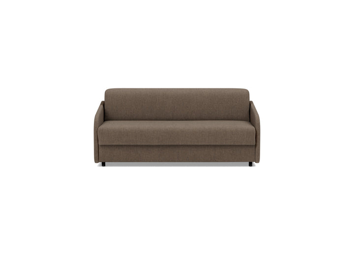 Canapea extensibila Eivor Dual Mattress 140x195cm, tesatura la alegere #material_411-esina-cedar-brown