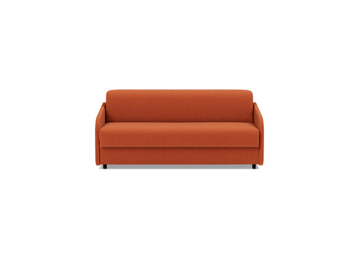 Canapea extensibila Eivor Dual Mattress 140x195cm, tesatura la alegere #material_412-esina-rust-orange