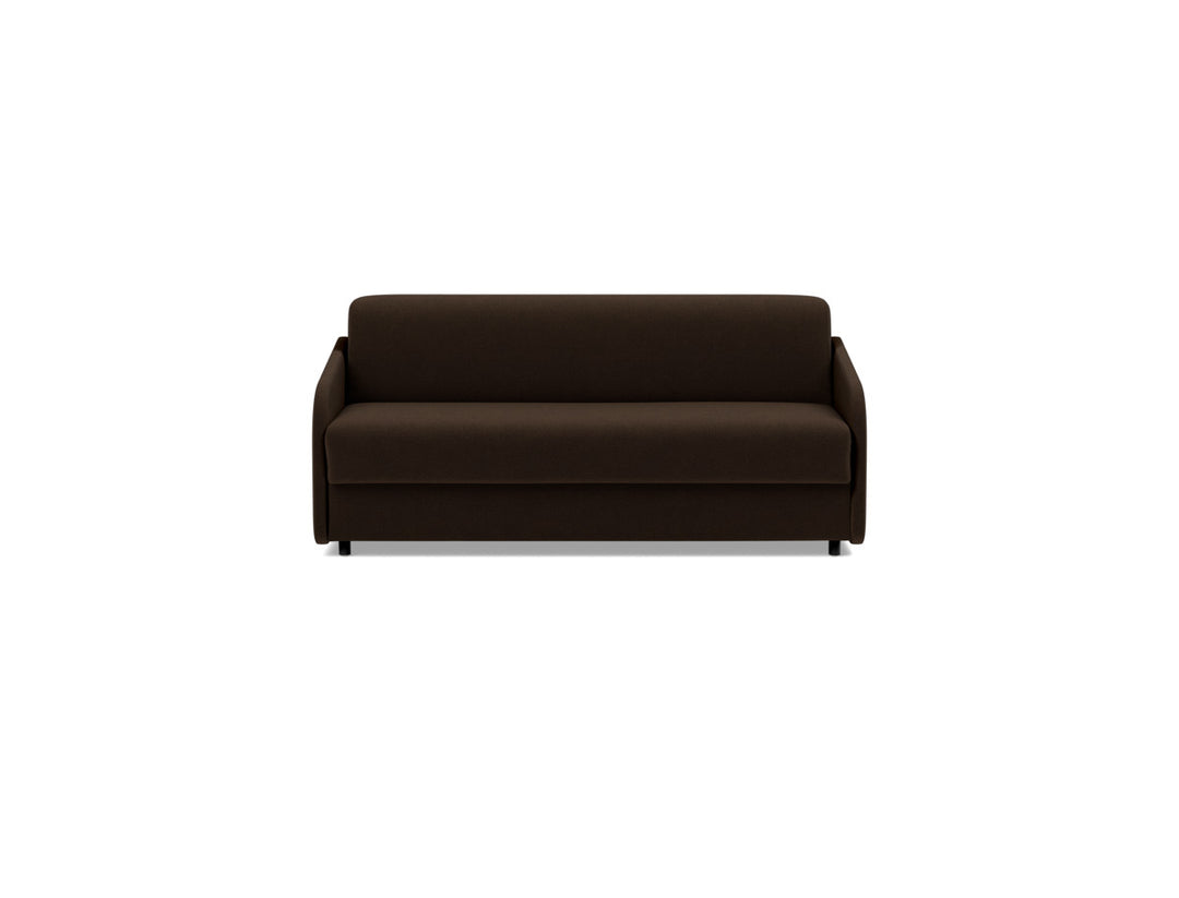 Canapea extensibila Eivor Dual Mattress 140x195cm, tesatura la alegere #material_358-taura-chocco