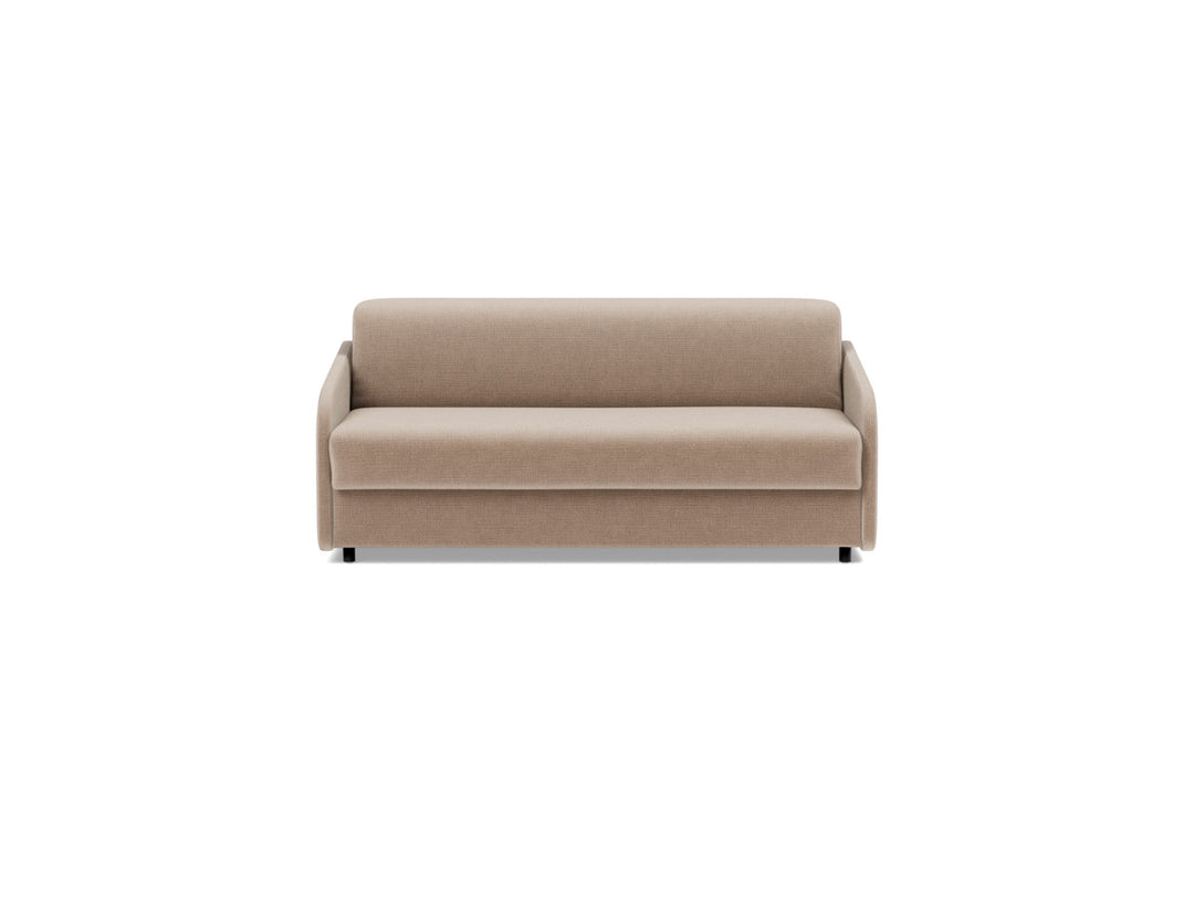 Canapea extensibila Eivor Spring Mattress 140x195cm, tesatura la alegere #material_417-esina-mocha
